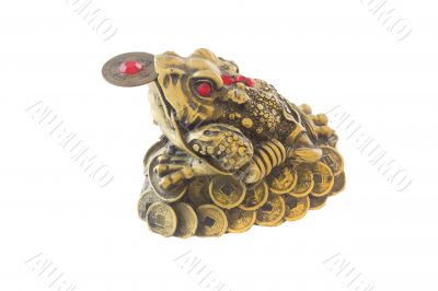 Symbol of Feng-Shui, Three-legged frog , good fortune