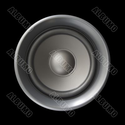Big Speaker isolated