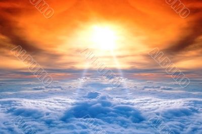 clouds and sun clouds and sun