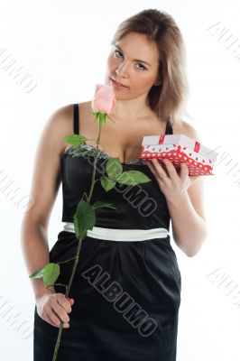 girl with a gift