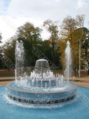 City fountain