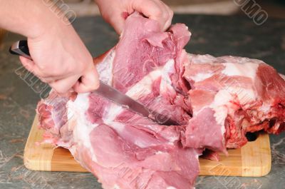 Meat cutting