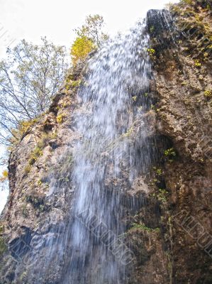 Honey waterfalls in autumn time. Honey waterfalls in autumn time.