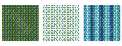 Set of 3 Polka Dotted Backgrounds Set of 3 Polka Dotted Backgrounds