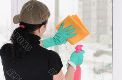 The washerwoman of windows