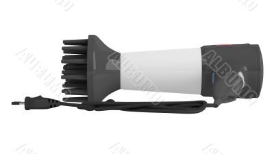 black comb hair dryer