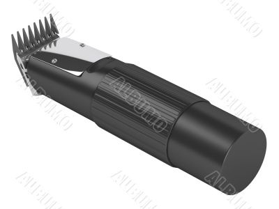 Black hair clipper