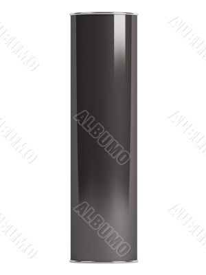 Black tube bottle shanpoo