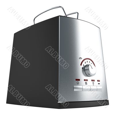 Modern double silver toster Modern double silver toster