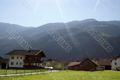 village in the Alps