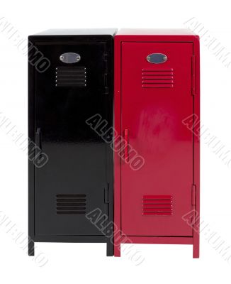 Red and Black Locker