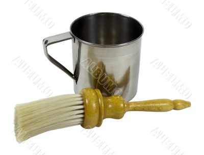 Brush and Mug