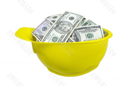 Hard Hat Full of Money