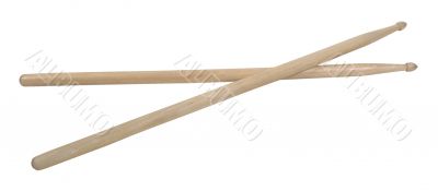 Crossed Drum Sticks