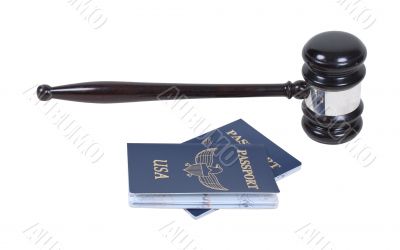 Gavel and Passports