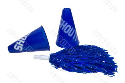 Megaphones and Pom Pom