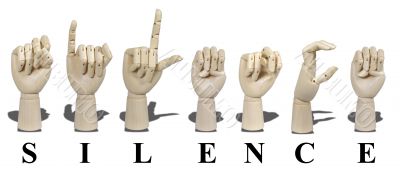 Silence Spelled Out in Sign Language
