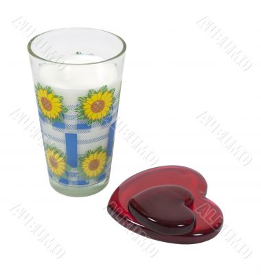 Glass of Milk and a Side of Hearts