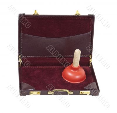 Plunger in a Briefcase 