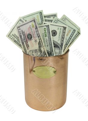 Copper Pot Full of Money
