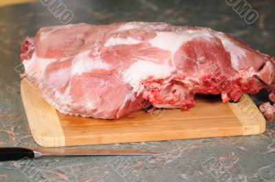 raw meat