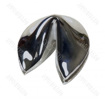 Silver Fortune Cookie