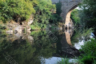 Yantra River and Bridge Arch