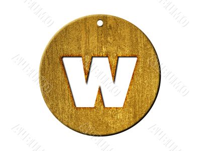 one letter of golden alphabet one letter of golden alphabet