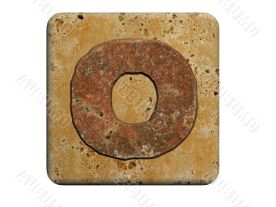 3d Letter a in stone, on a white isolated background. UPPERCASE 3d Letter a in stone, on a white isolated background. UPPERCASE