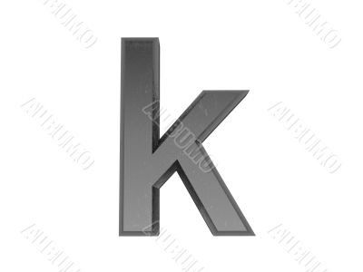 3d alphabet a in metal, on a white isolated background. 3d alphabet a in metal, on a white isolated background.