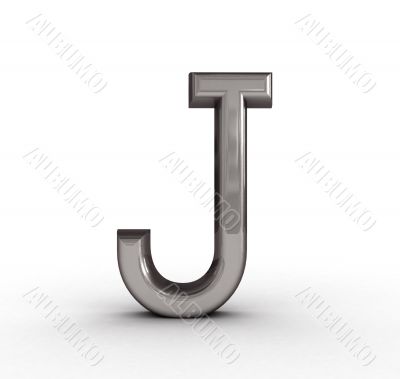 One letter of golden alphabet One letter of golden alphabet