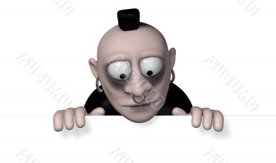 gothic cartoon character