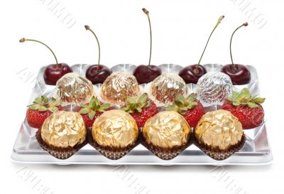 Sweetmeats strawberries cherries