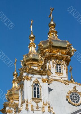 Golden dome church