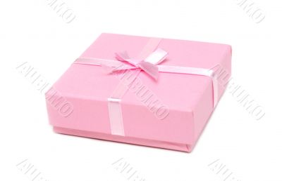 Gift rose box with bow