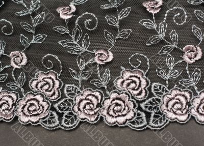 Decorative lace with pattern