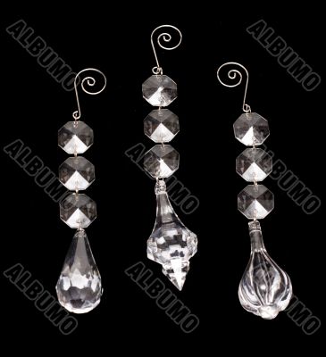 New year`s glass embellishment New year`s glass embellishment