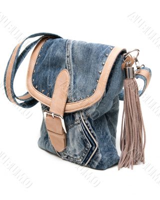 Feminine jeans bag
