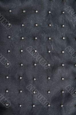 Background from black skin