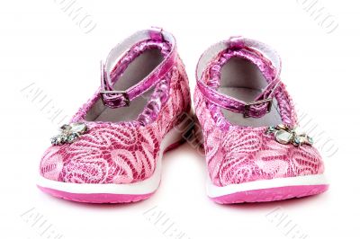 Rose baby sandals