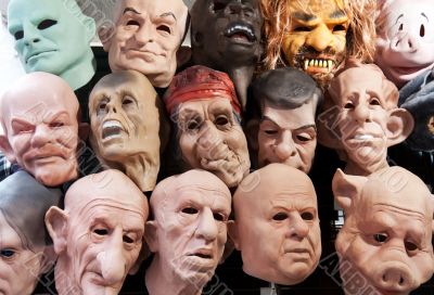 Rubber masks