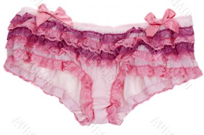 Open-work lady panties in bow and lace Open-work lady panties in bow and lace