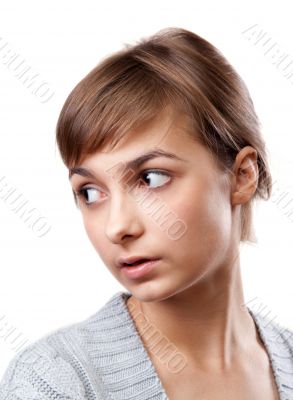 Portrait of the young girl