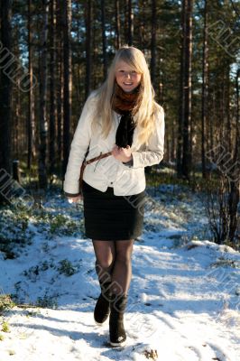 Young beautiful girl