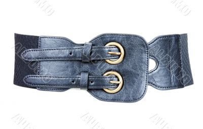 Feminine leather belt