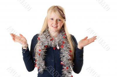 A beautiful young girl 