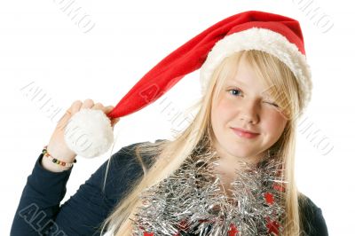 A beautiful young blonde