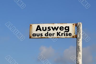 Ausweg aus der Krise