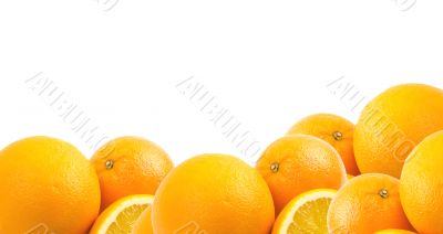 Two and half oranges