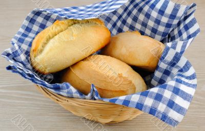 Biscuit in the basket